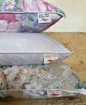 PERNE ALBE - din bumbac 100% si puf natural - 50 X 70 cm