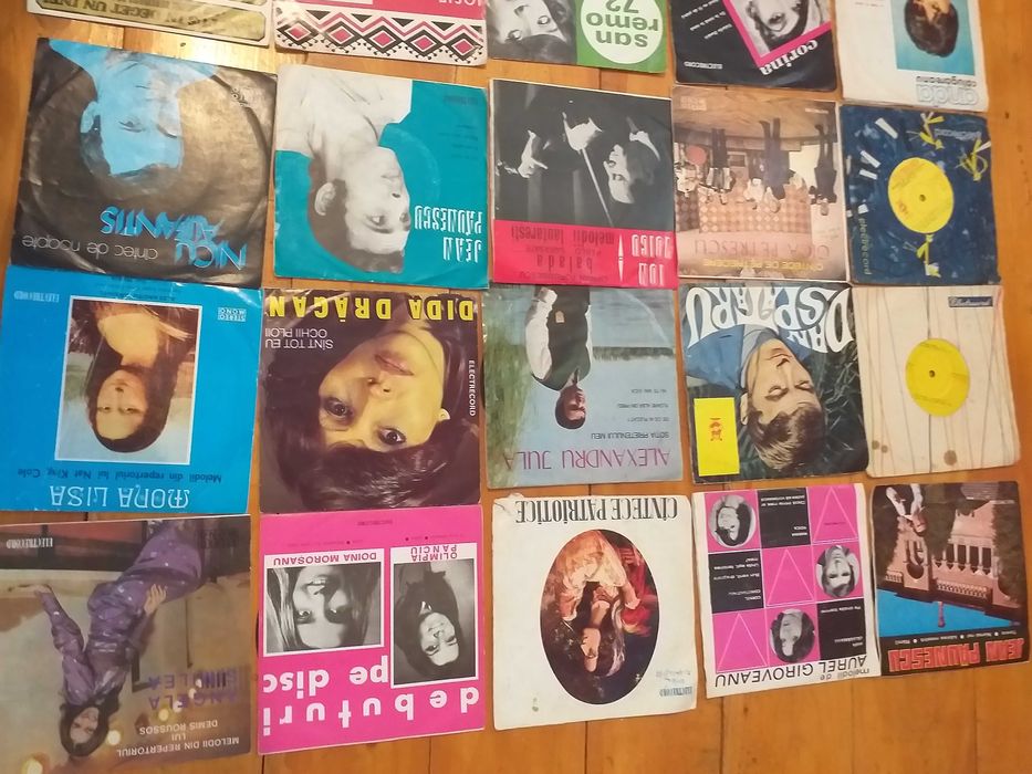 30 discuri vinil Muzica Populara/usoara,colectie,vechi anii '70-'80