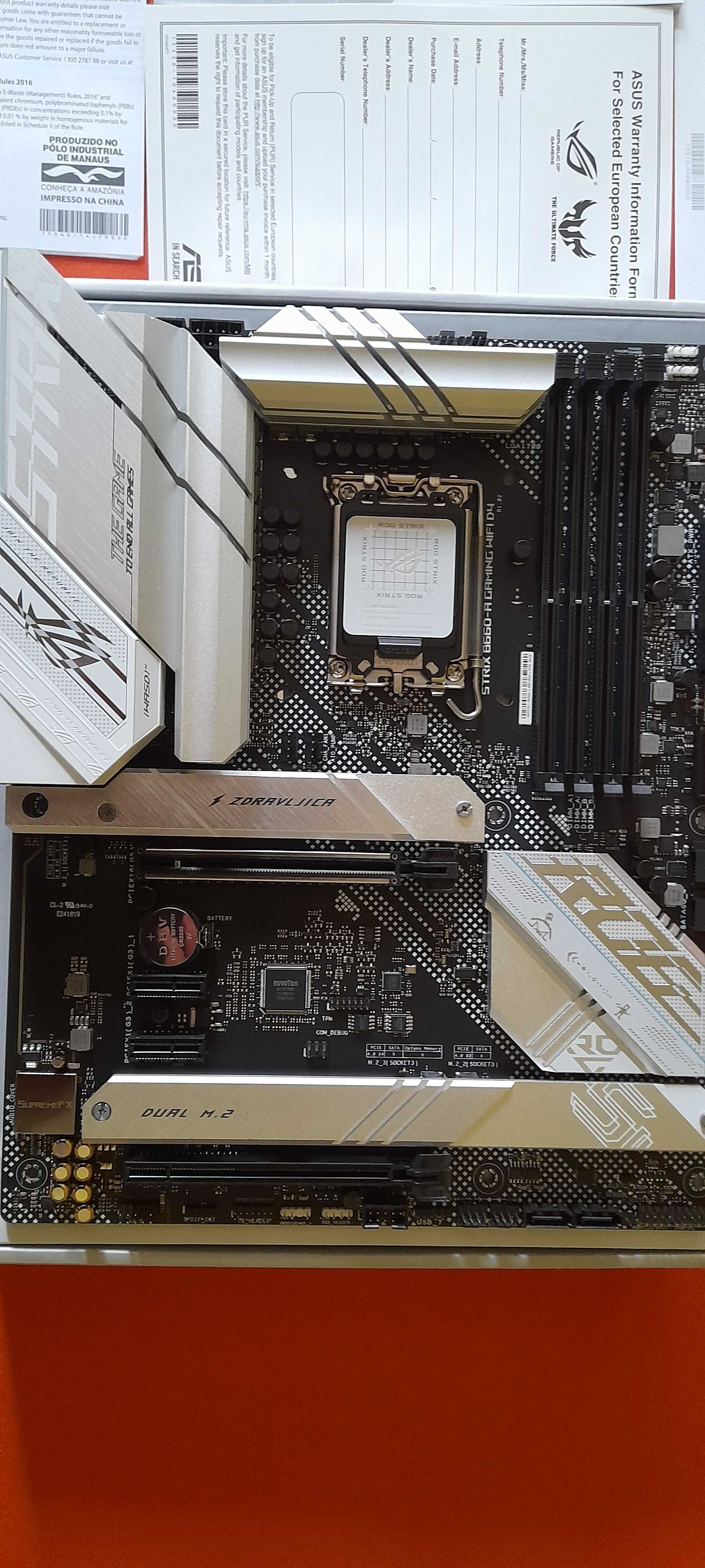 Дънна платка Asus ROG STRIX B660-a D4