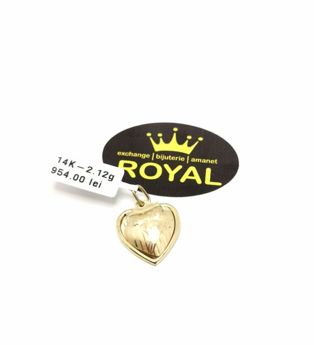 Bijuteria Royal pandantiv din aur 14k 2.12 gr