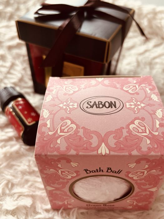 Set Craciun - Secret Santa - Mos Nicolae - Sabon bath bomb