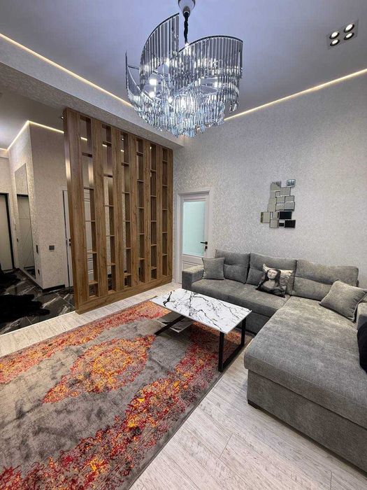 Чиланзар Ц квартал Новостройка 2/5/7 55м2 Евро/Мебель/Техника TL