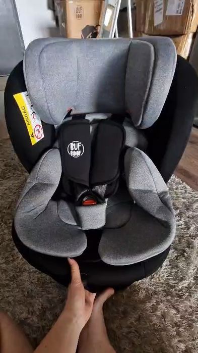 Scaun auto Buf Boof cu isofix rotativ 360°