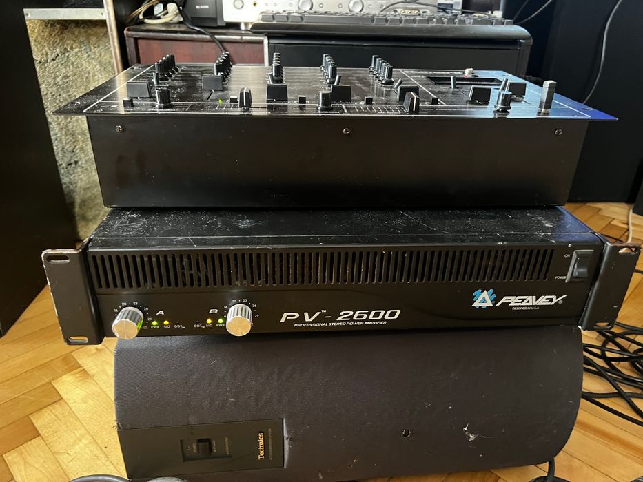 крайно стапало,колони и пулт