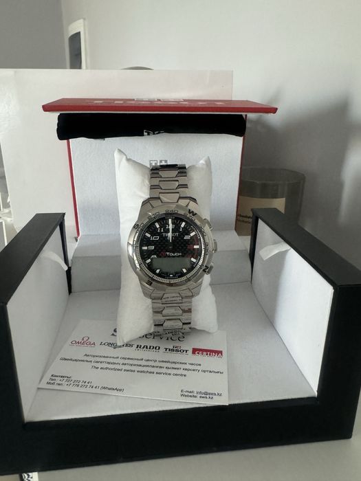 TISSOT часы  T-TOUCH II TITANIUM GENT в наличии швейцарские оригинал