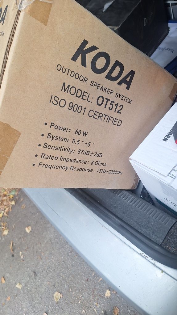 Тонколони KODA OT512 - комплект от 2 бр.