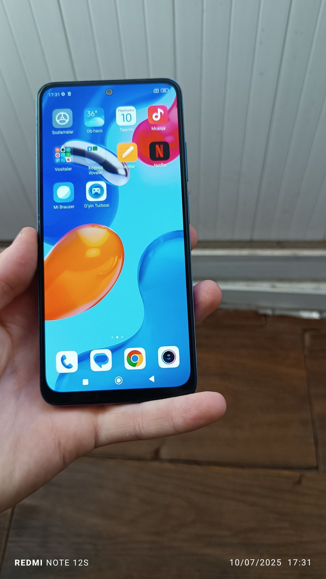 Redmi not 11 s kafolat bilan 8 128