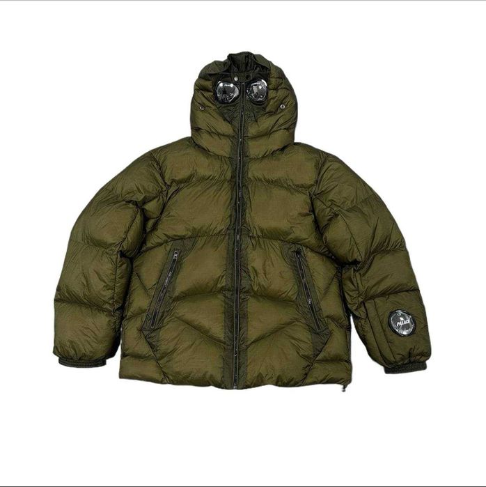 Пуxовики C.P COMPANY x PALACE \ Зимняя куртка мужская