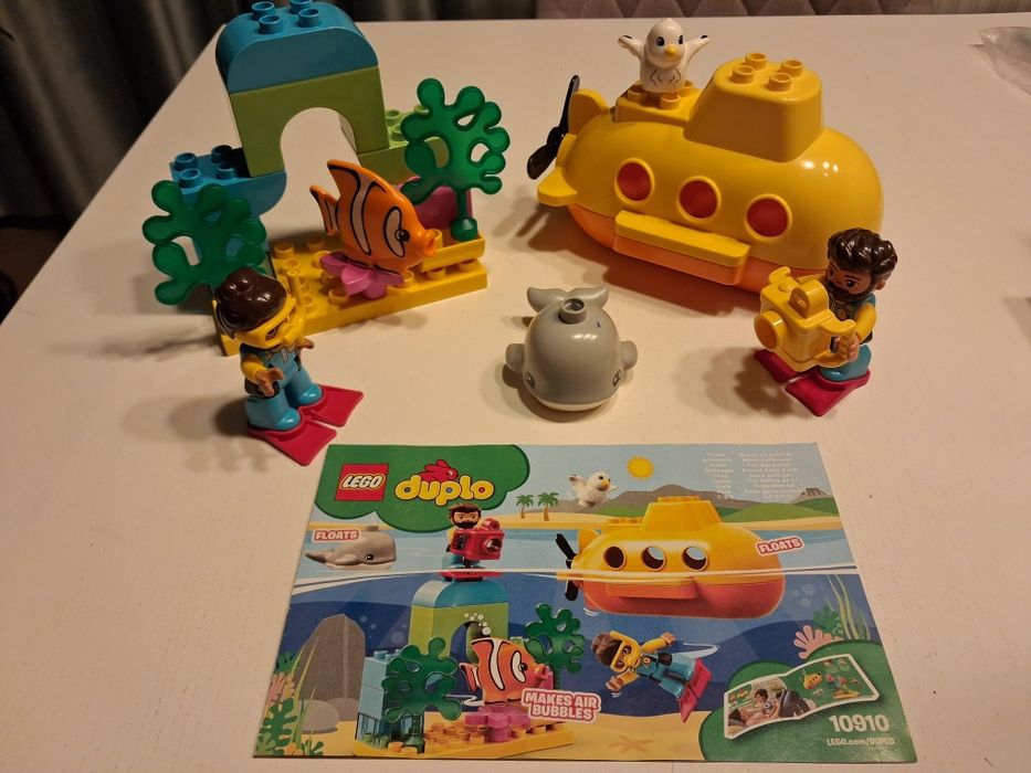 Lego Duplo 10910 - Aventura cu submarinul, complet