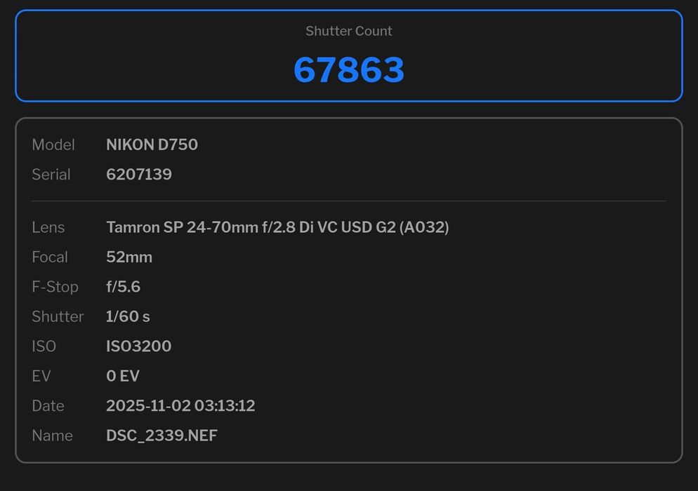 Nikon D750 Aparat Foto DSLR 24MP CMOS Body
