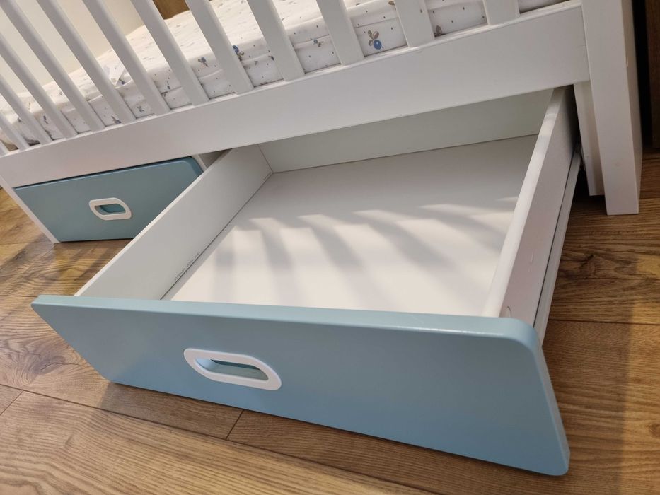 Patut copii IKEA STUVA + Saltea KRUMMELUR