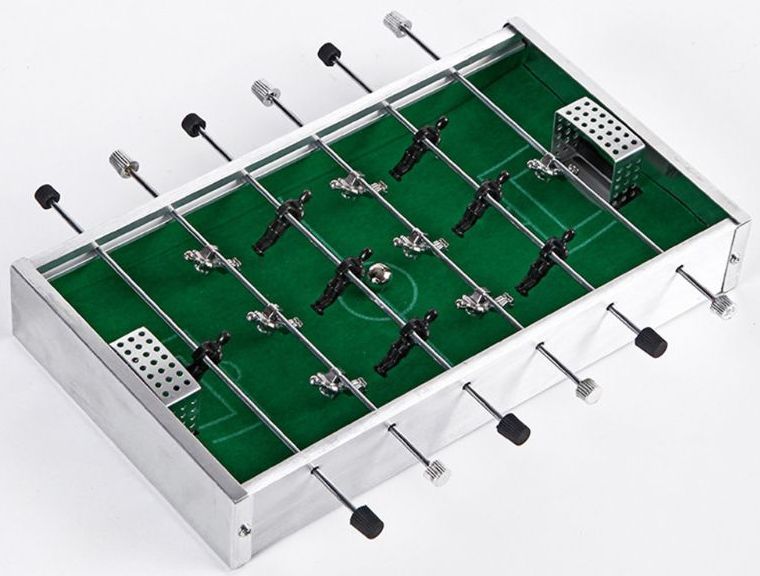 Masa mini fotbal foosball pentru copii. Duraluminiu. Nou ambalat!