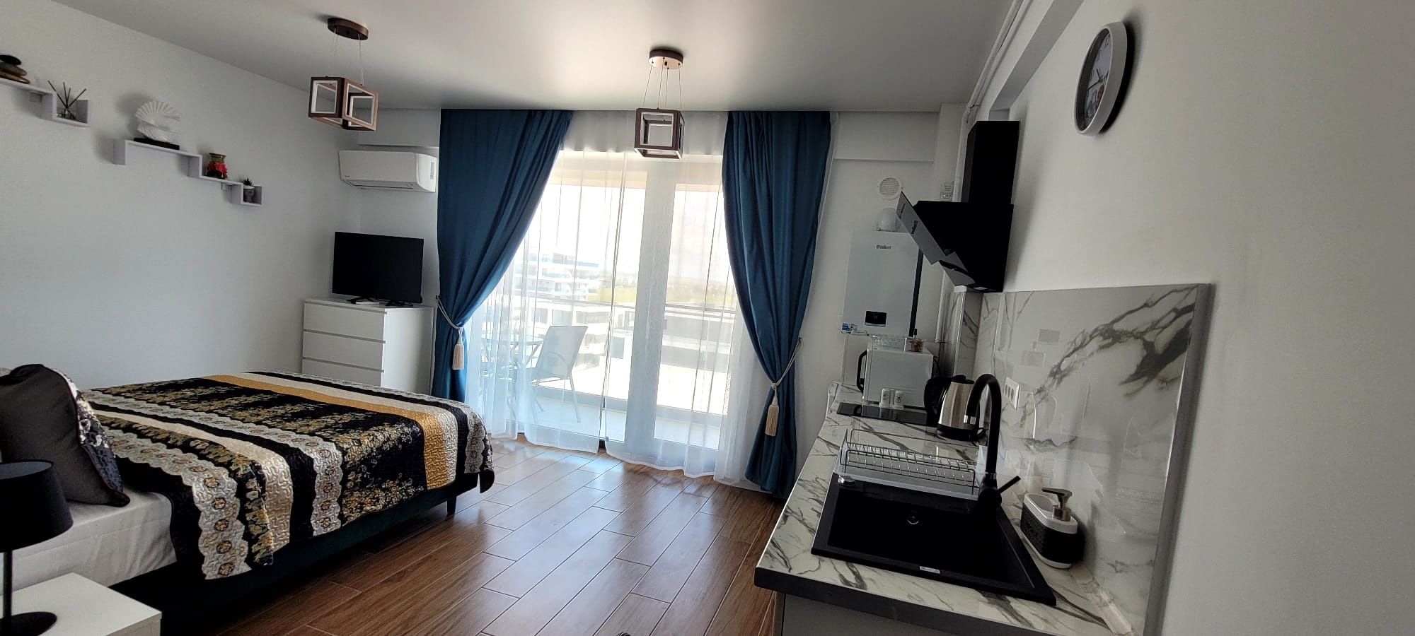 Studio in cadrul rezidentei Promenada la 5 m de mare in  Mamaia-sat