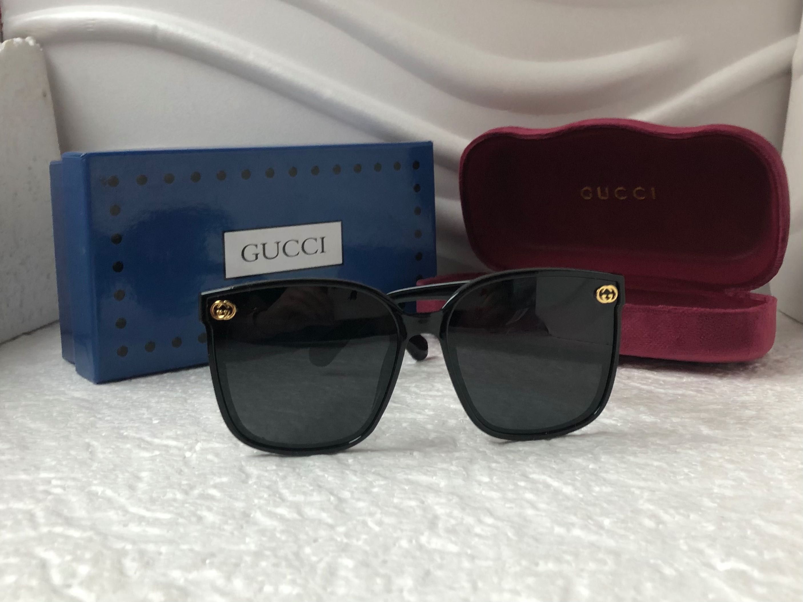 Ochelari de soare pentru femei o pisica Gucci