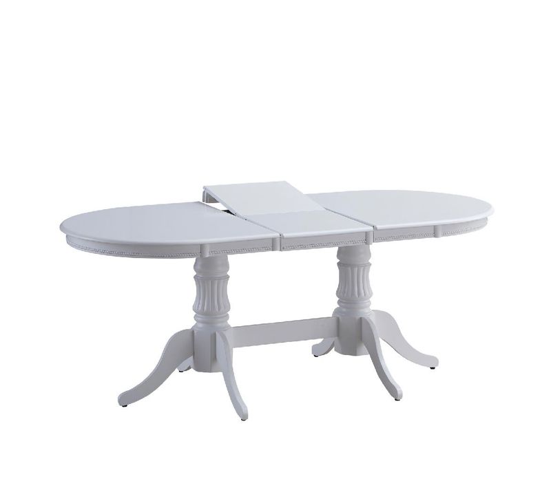 masă extensibila 150-190x90x76 cm albă Bistrita