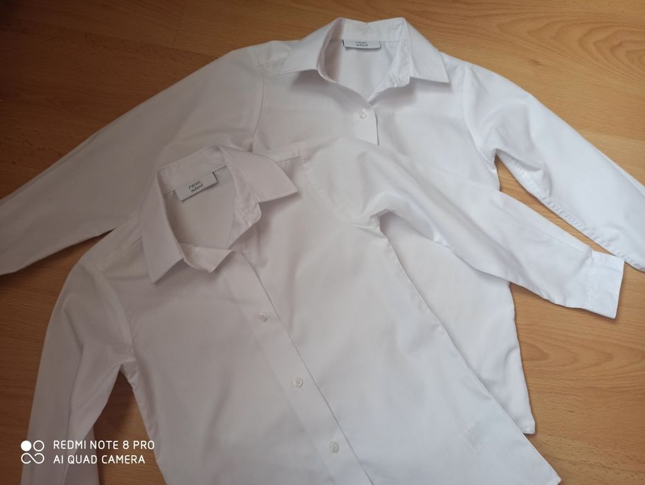 2 бр.бели ризи на Next