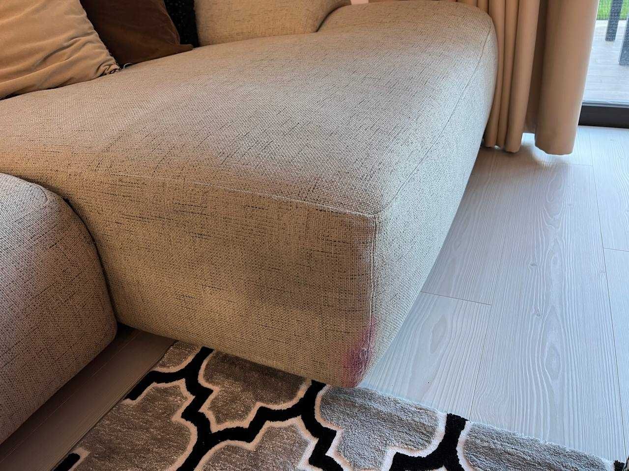 Диван с лежанка KUKA HOME Collection