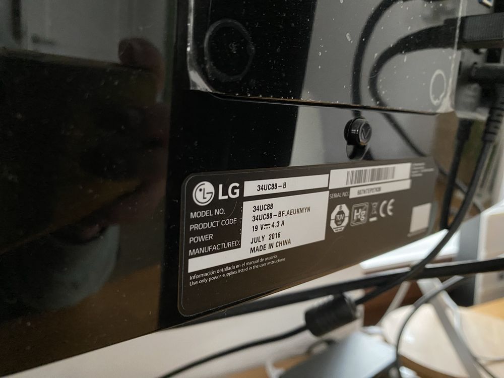 Monitor LG 34” ecran curbat ultrawide