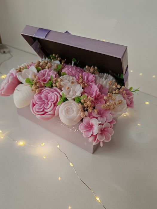 Кутия ароматни соеви свещи