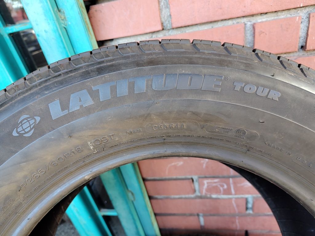 Продавам 4 летни гуми 265/60/18 Michelin