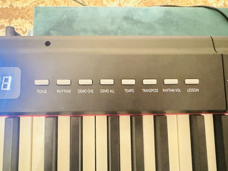 Orgă 88 taste cu husa si pedala de metal