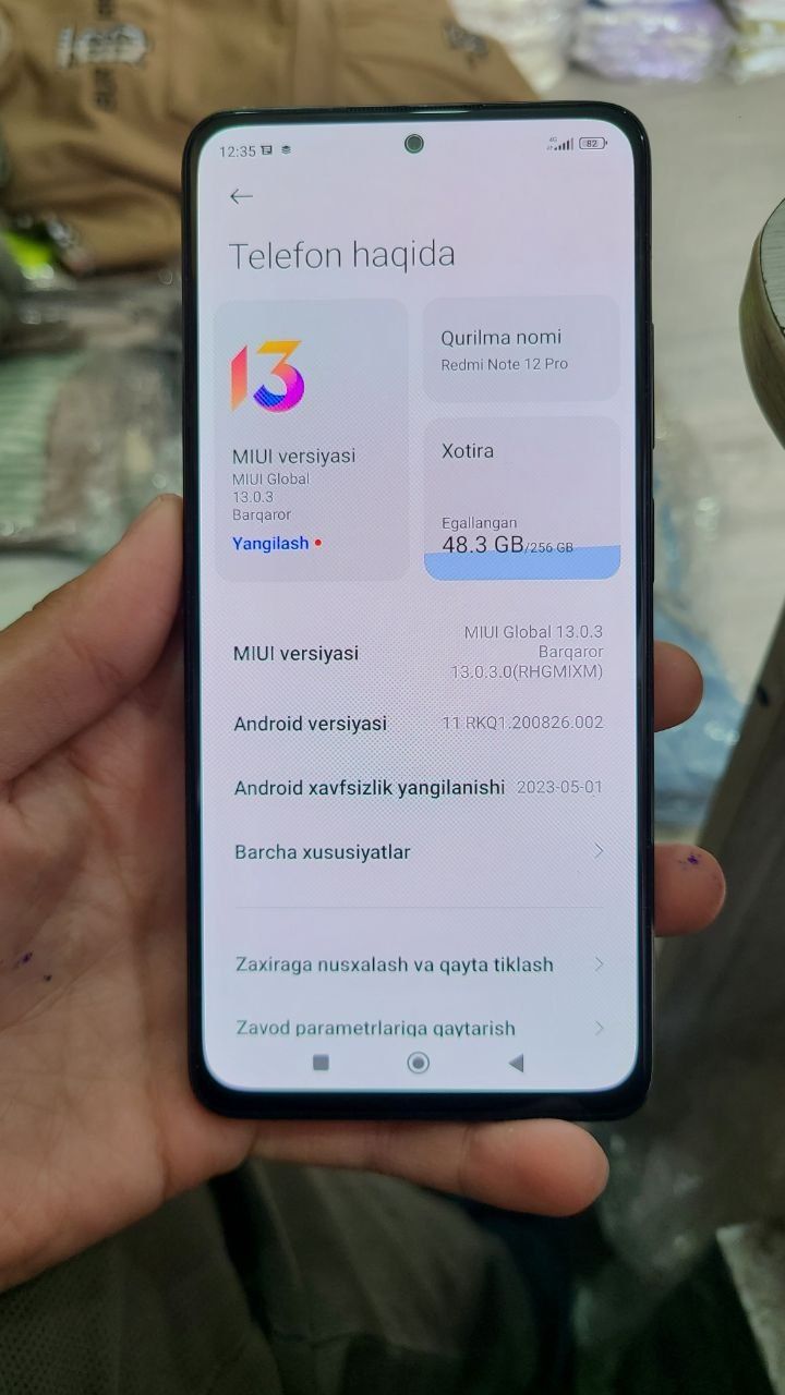 Redmi note 12 pro 256Gb