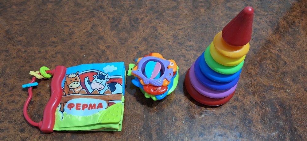 Развивающие игрушки для малышей до 2 - 2.5 лет