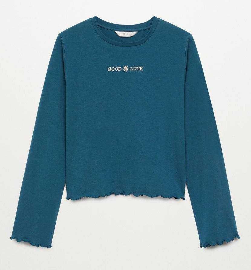 НОВА блузка MANGO 13-14г памук