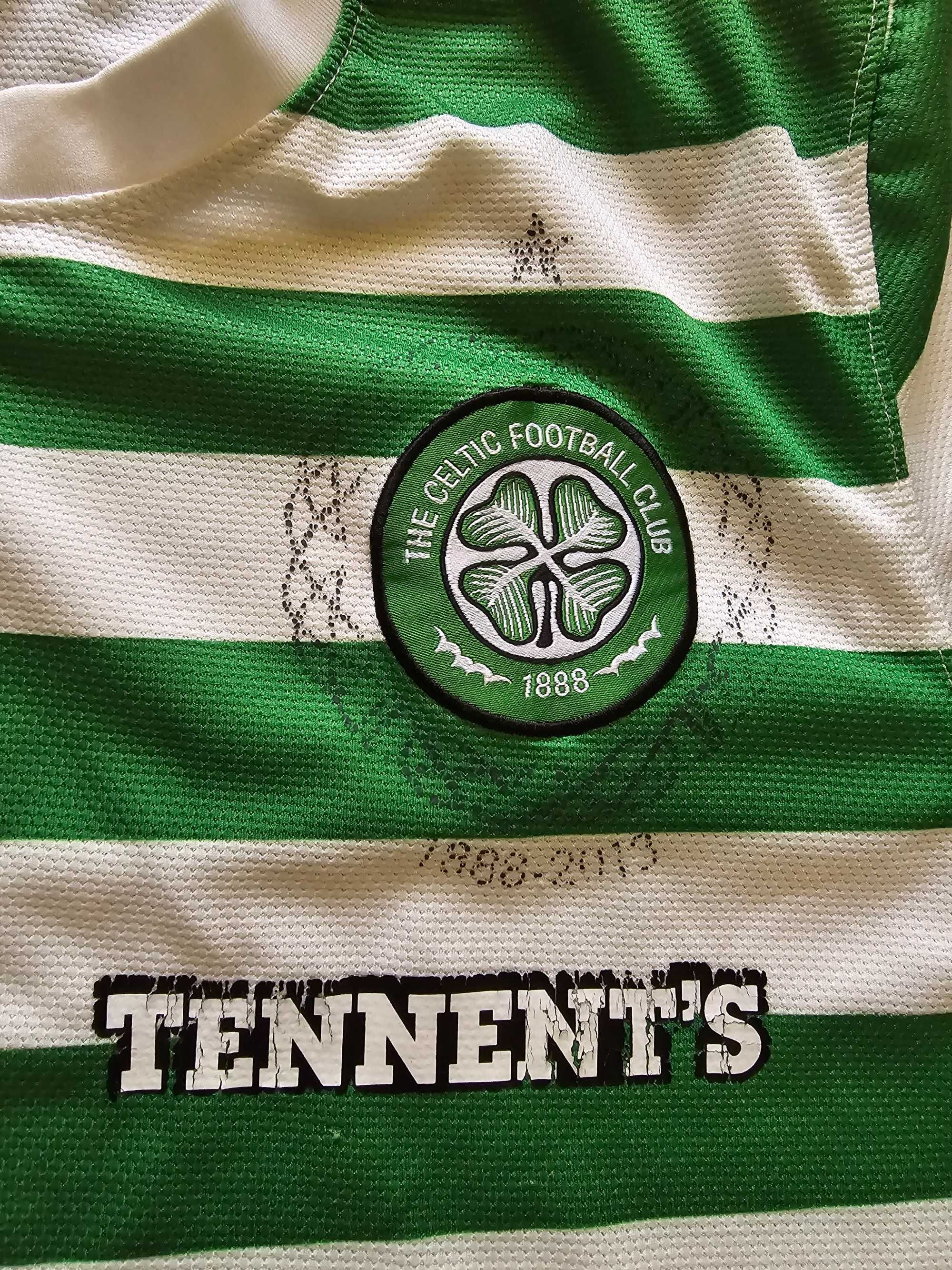 Tricou retro fotbal original Celtic 2012/2013, marime L, mas. incluse