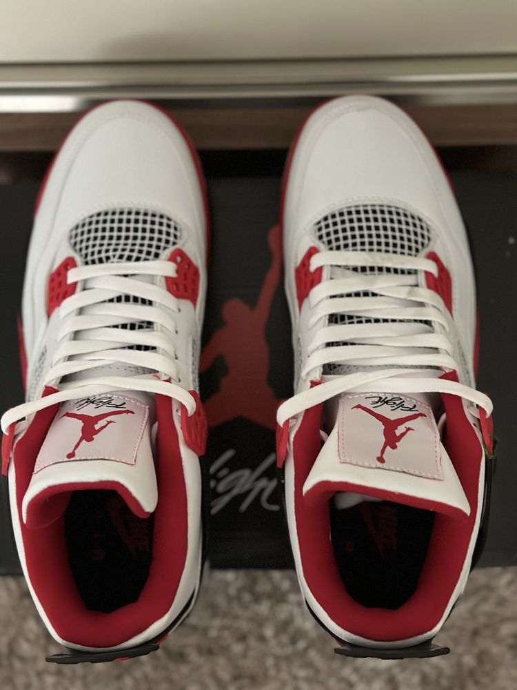 Air Jordan 4 “Fire Red” Sneakers