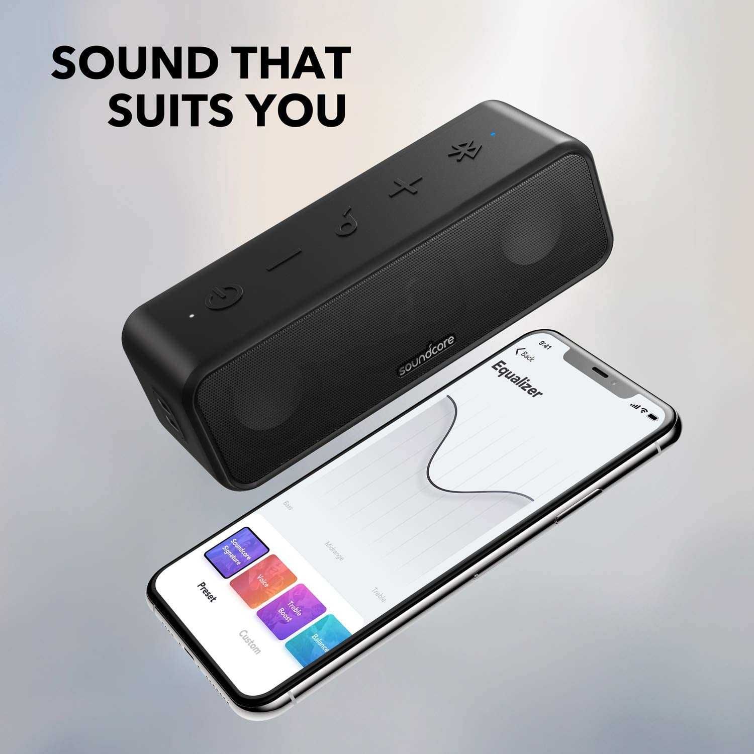 Anker Soundcore 3 портативна-безжична Bluetooth тонколонка