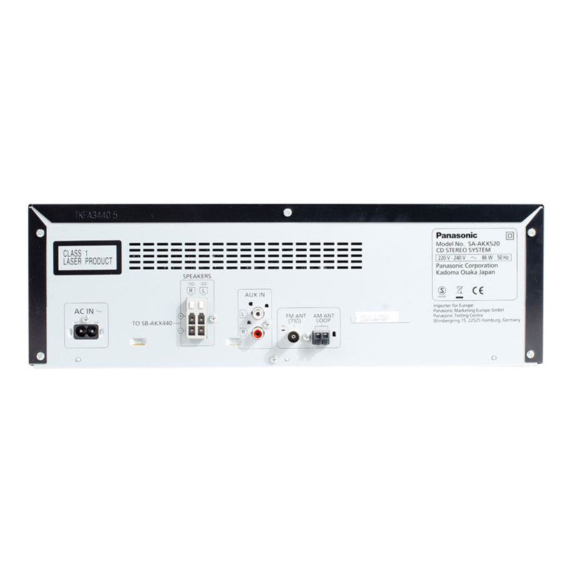 Аудио система PANASONIC SC-AKX520E-K