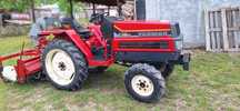 Tractor Yanmar F18D cu plug si freza