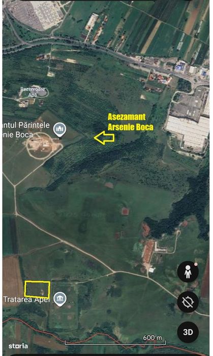 Vand teren langa Manastirea Arsenie Boca Deva