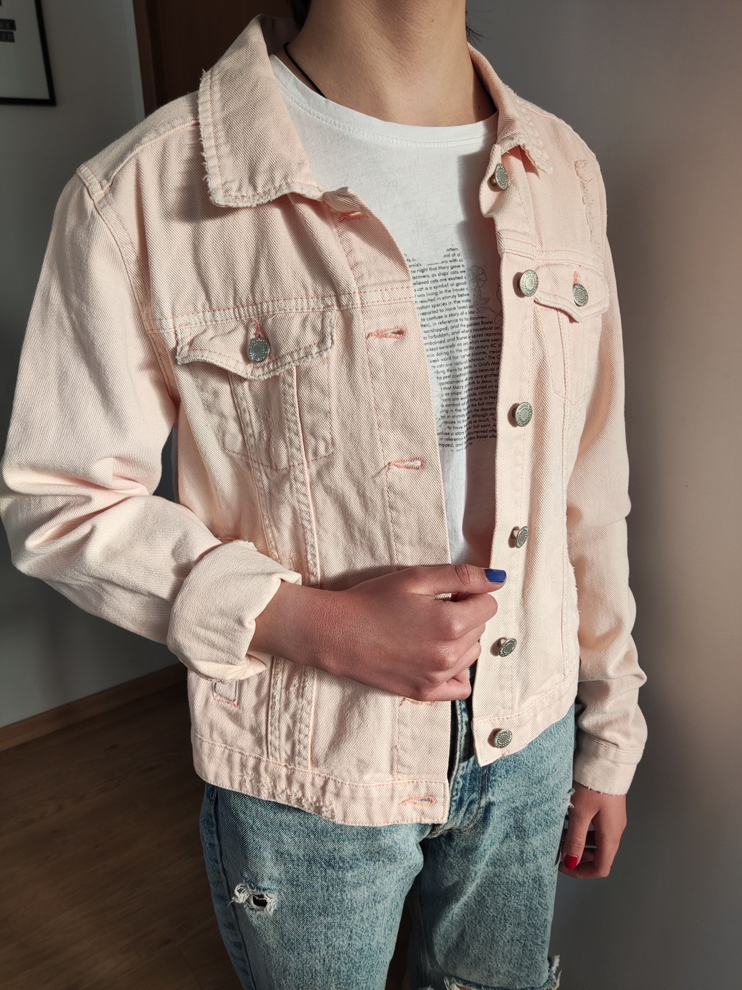 Дънково яке момиче H&M 14 години