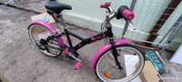 Bicicleta roz de fete BTWIN