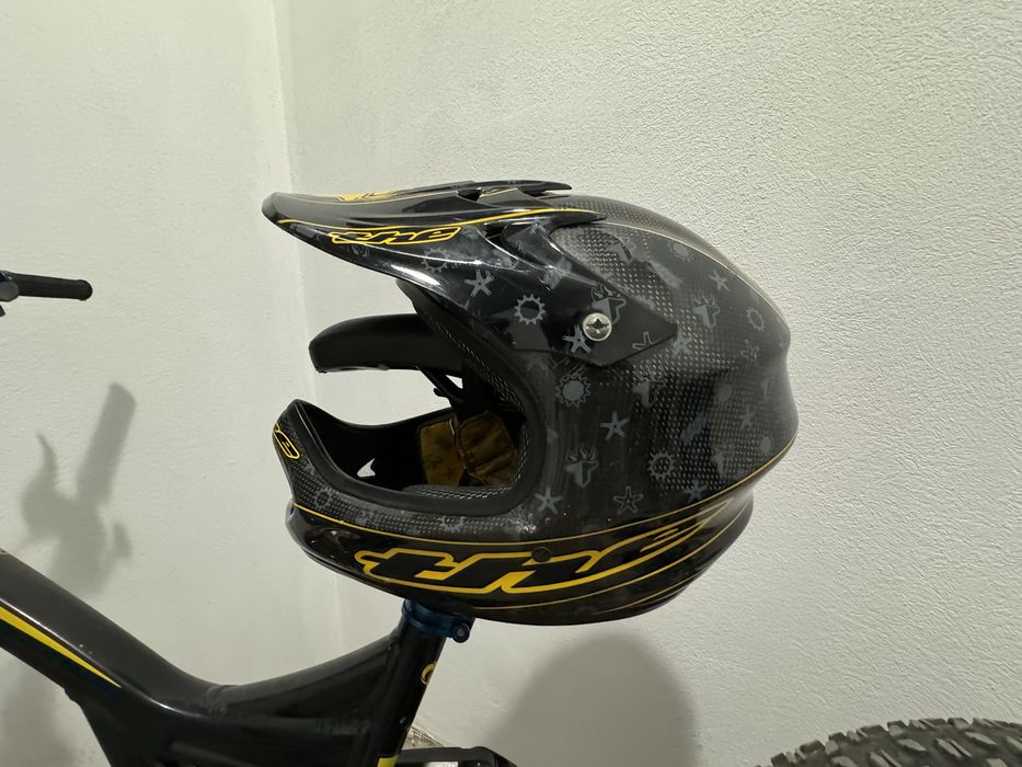 Bicicleta Downhill RAM DHX 2 + casca fullface THE carbon