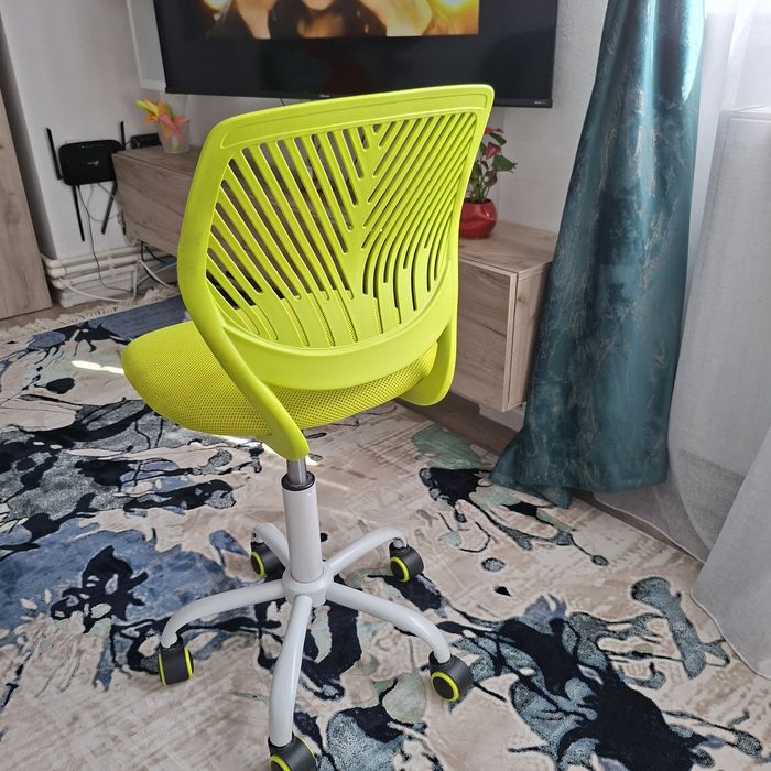 Scaun birou verde