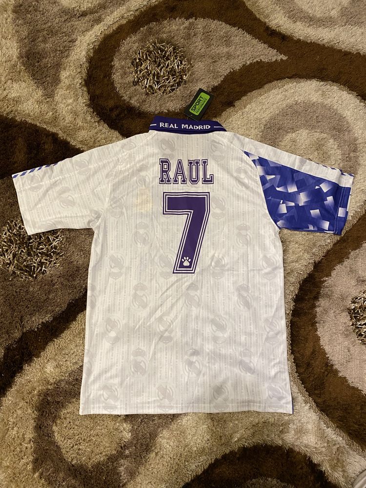 tricou Raul Real Madrid retro