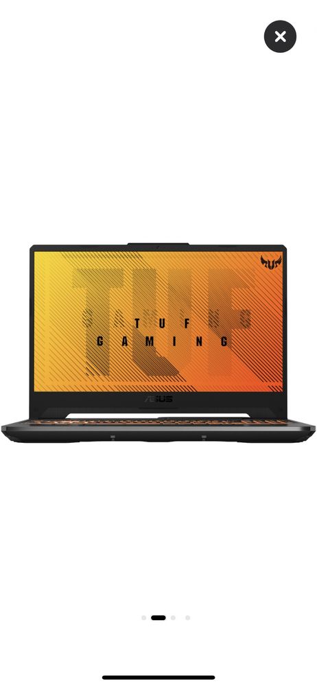 Laptop ASUS TUF A15 FA506IU cu procesor AMD Ryzen™ 7 4800H, 16GB RAM