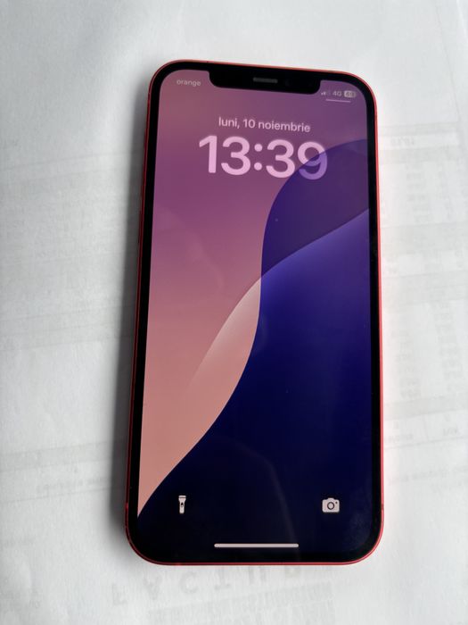 iPhone 12 64gb red full box