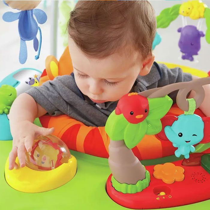 Бебешко бънджи Fisher Price - Тропическа гора -като ново