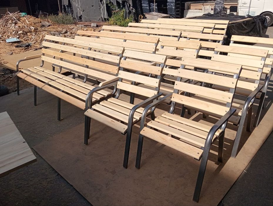 Дачник стол стуллар козсиз 10 кишилик 2 метр узунлиги бакувват