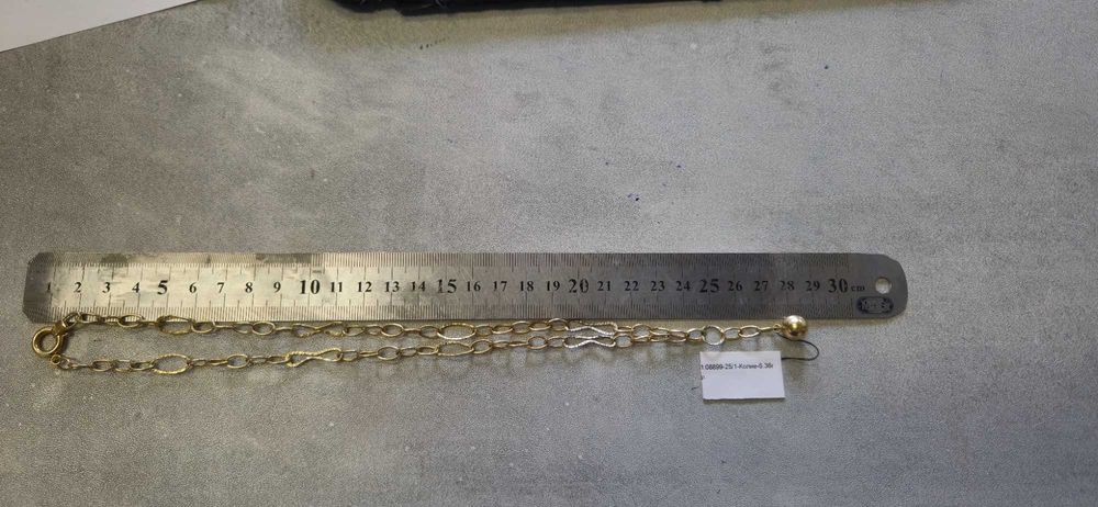 Златно колие 5.36гр 14к