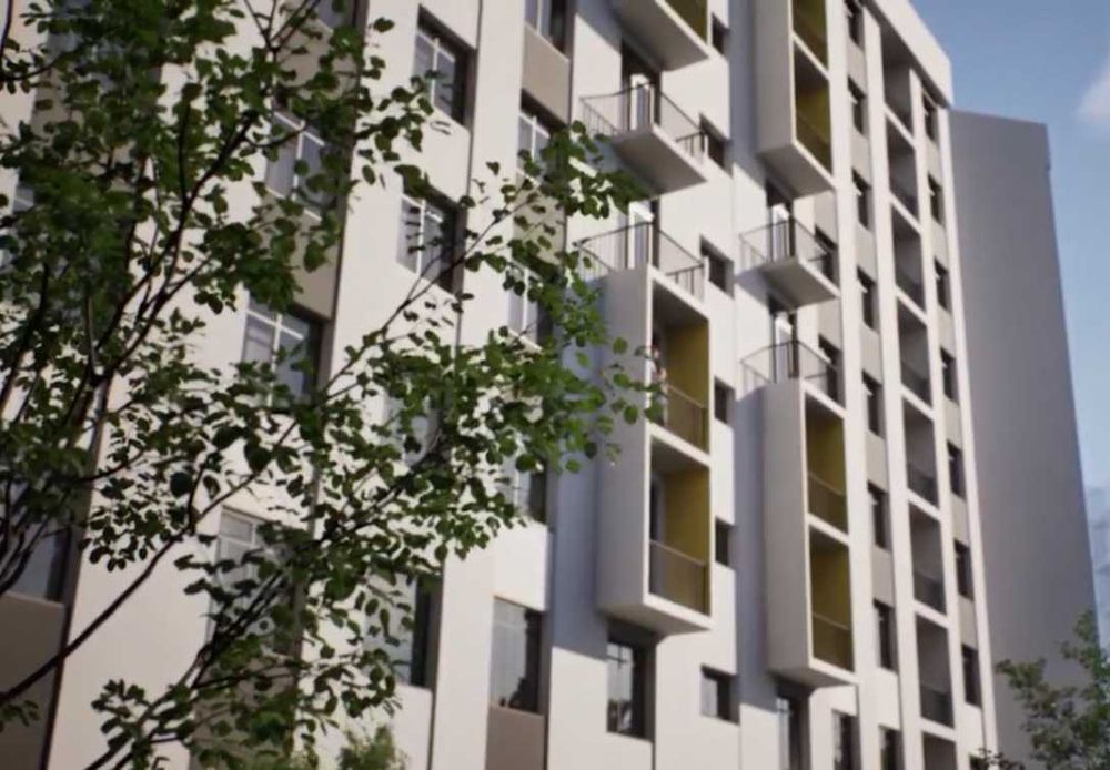 ЖК Fayzli hayot. 2-комнатная, 61 м². г. Ташкент, ТРЦ "Компас"