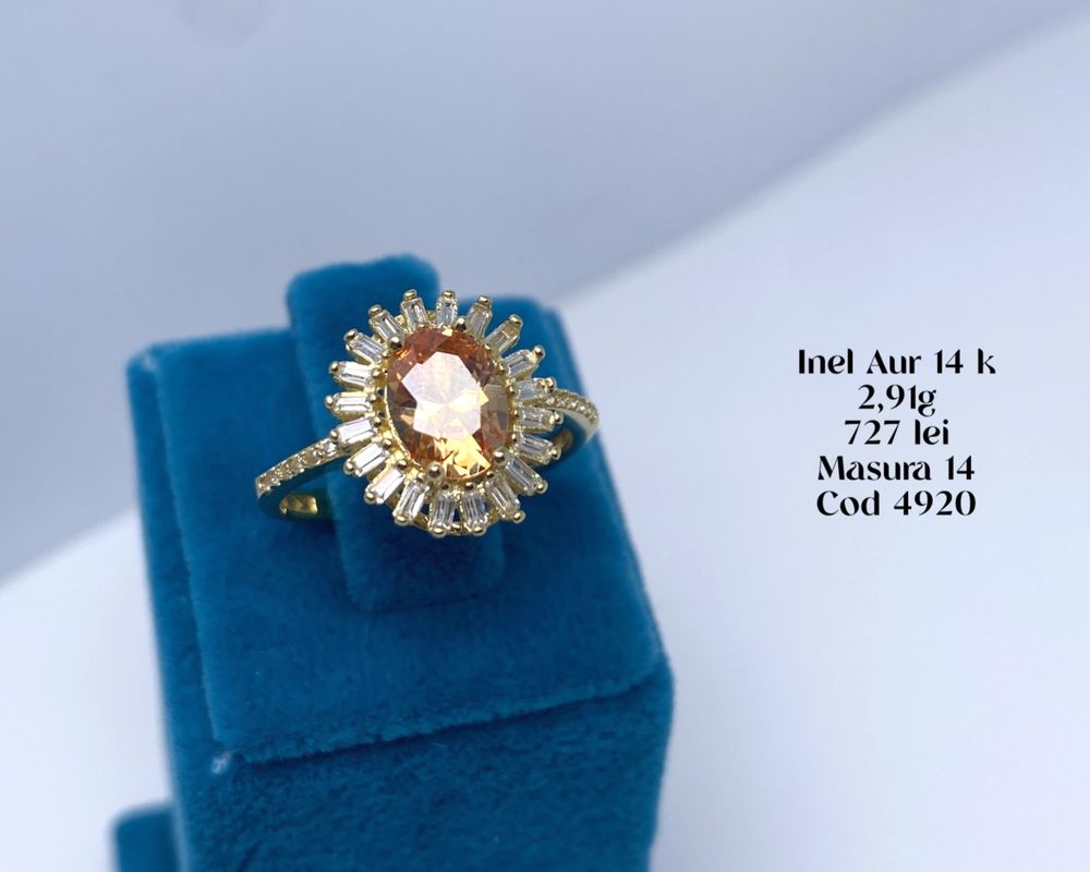 (4920) Inel Aur 14k 2,91g FB Bijoux Euro Gold