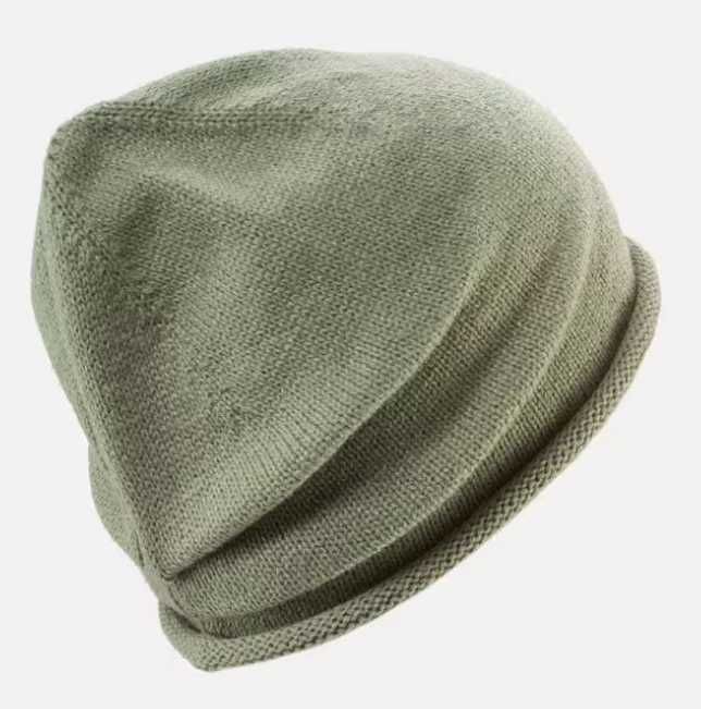 Шапка бини beanie бежевая унисекс Decathlon