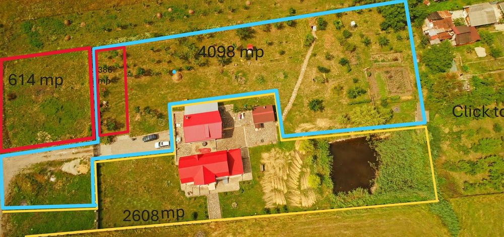 Vând 614 mp teren intravilan Deva