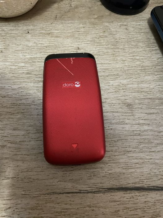 Telefon mobil Doro Primo 401 , Rosu cu Clapeta