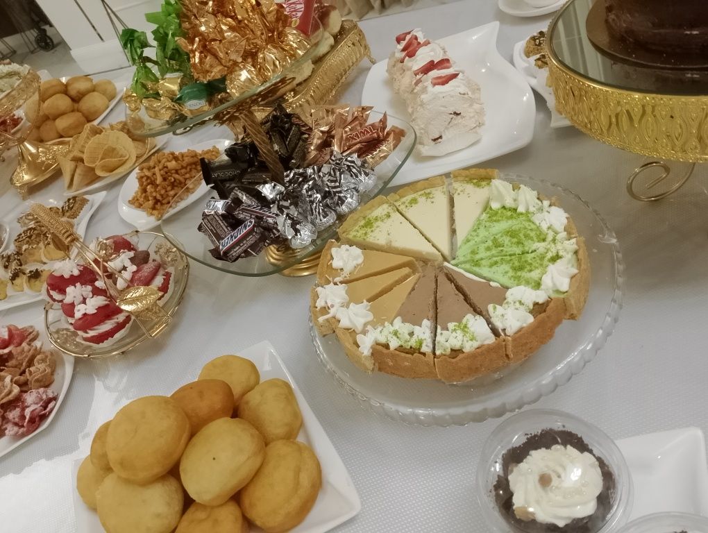 Открытые пироги, чизкейки
